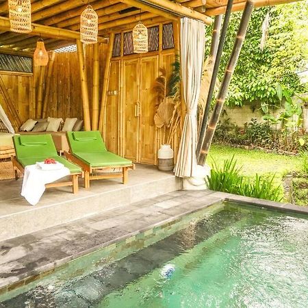 Eco Bamboo Island Bali - Bamboo House #4 Villa Selat Eksteriør bilde