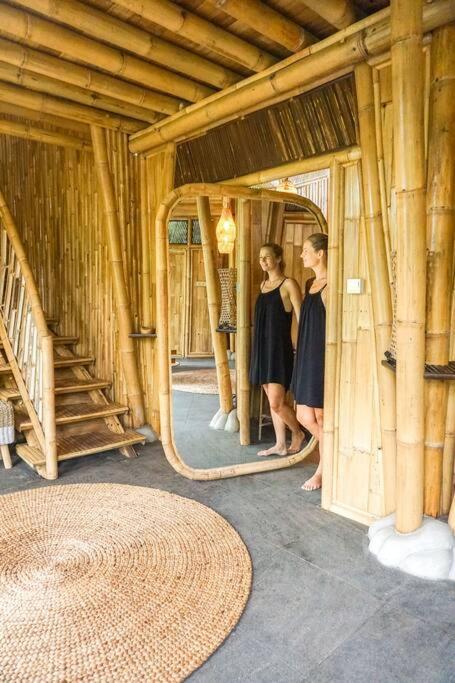 Eco Bamboo Island Bali - Bamboo House #4 Villa Selat Eksteriør bilde