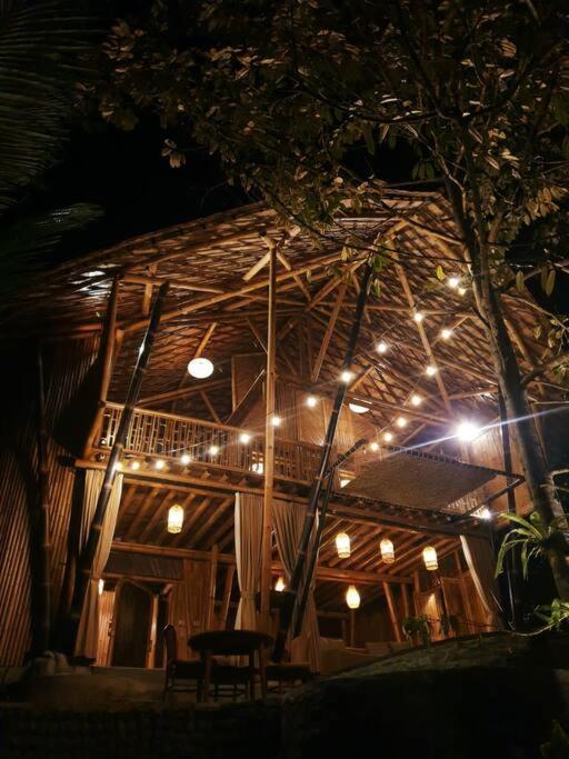 Eco Bamboo Island Bali - Bamboo House #4 Villa Selat Eksteriør bilde