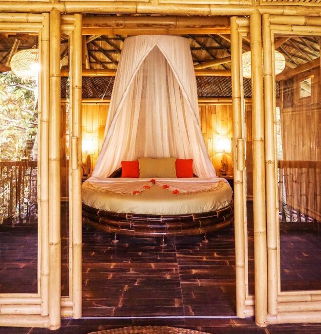 Eco Bamboo Island Bali - Bamboo House #4 Villa Selat Eksteriør bilde