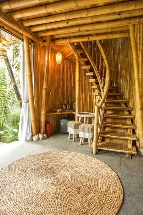 Eco Bamboo Island Bali - Bamboo House #4 Villa Selat Eksteriør bilde