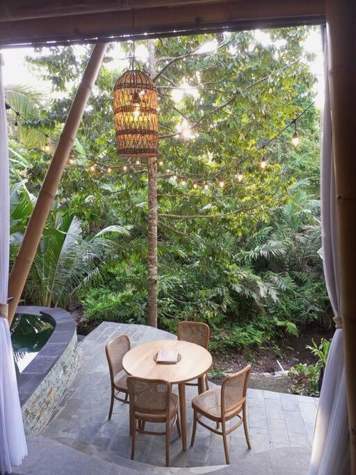 Eco Bamboo Island Bali - Bamboo House #4 Villa Selat Eksteriør bilde
