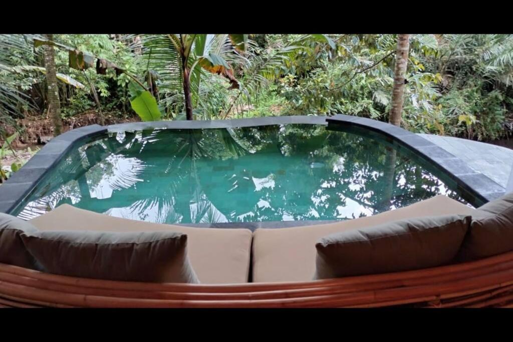 Eco Bamboo Island Bali - Bamboo House #4 Villa Selat Eksteriør bilde