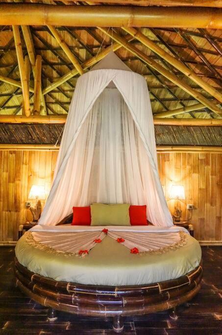Eco Bamboo Island Bali - Bamboo House #4 Villa Selat Eksteriør bilde