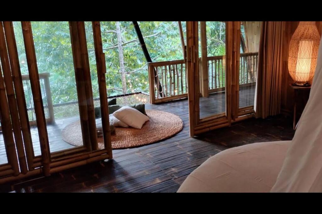 Eco Bamboo Island Bali - Bamboo House #4 Villa Selat Eksteriør bilde